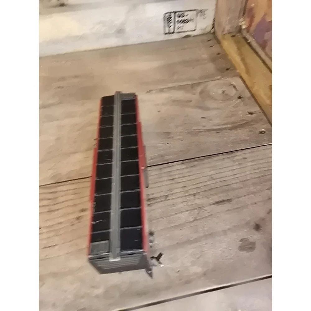 Marx 174580 NYC Pacemaker boxcar (w/ rivets) + 20102 NYC Caboose TAM 3/16ths tin